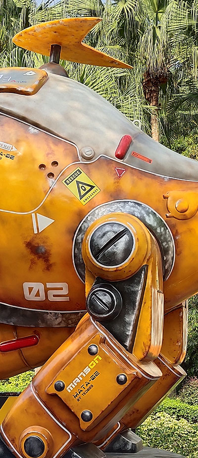 广州长隆巨型机甲