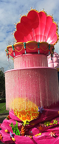 哈尔滨夏季水花车